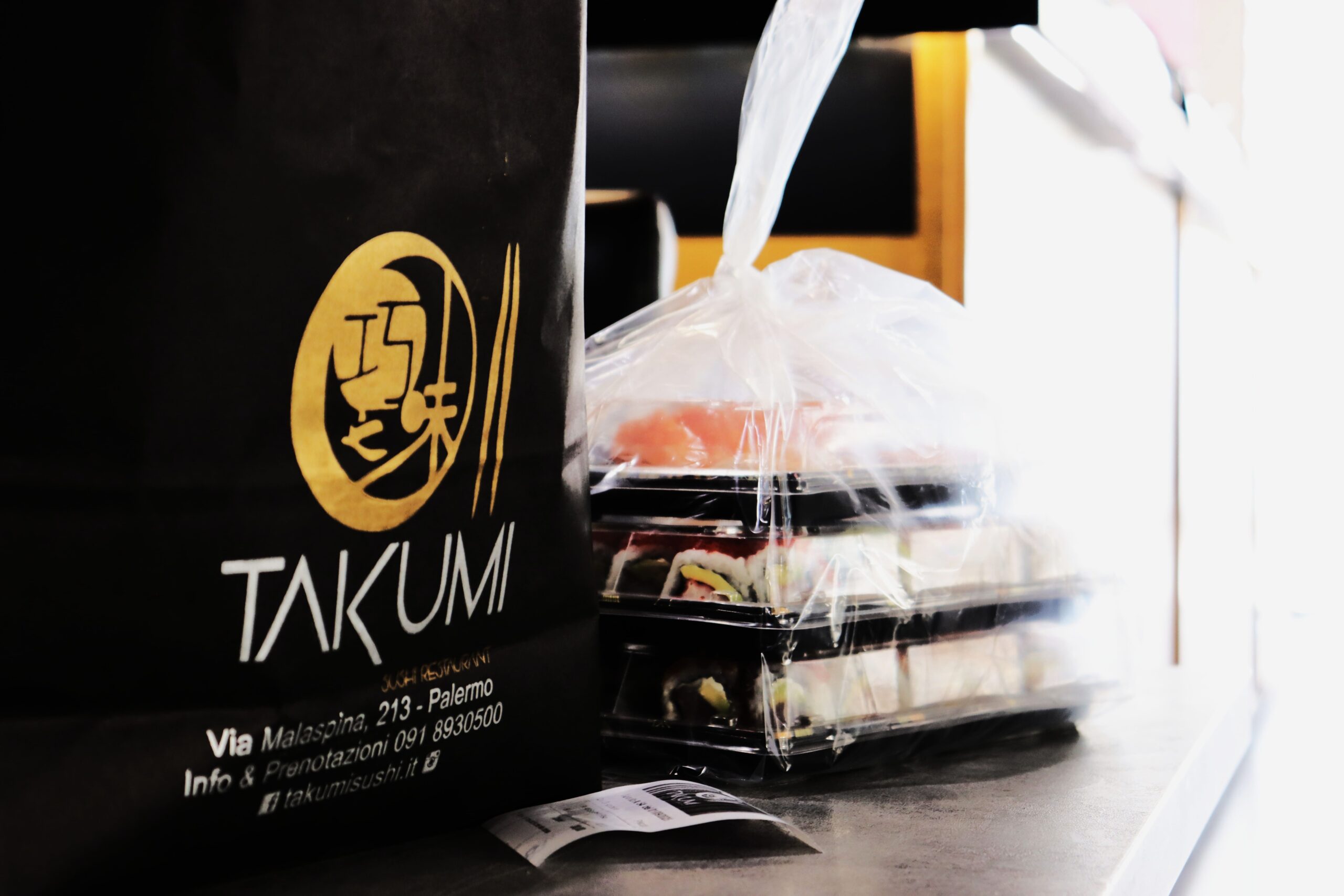 TAKUMI SUSHI PALERMO ASPORTO 4 TAKUMI SUSHI PALERMO ASPORTO 4